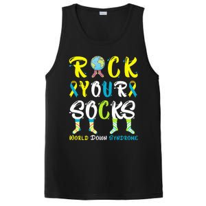 World Down Syndrome Day Rock Your Socks Awareness PosiCharge Competitor Tank