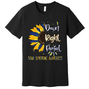 World Down Syndrome Day Awareness Socks 21 March Premium T-Shirt