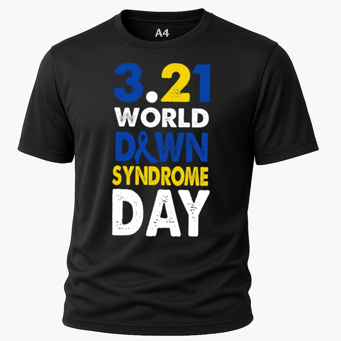 World Down Syndrome March 21st Awareness Cooling Performance Crew T-Shirt