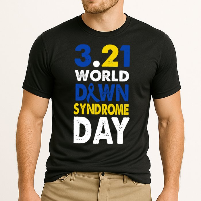World Down Syndrome March 21st Awareness Cooling Performance Crew T-Shirt