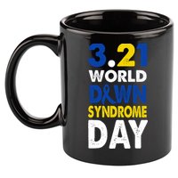 World Down Syndrome March 21st Awareness 11oz C Handle Ceramic Mug