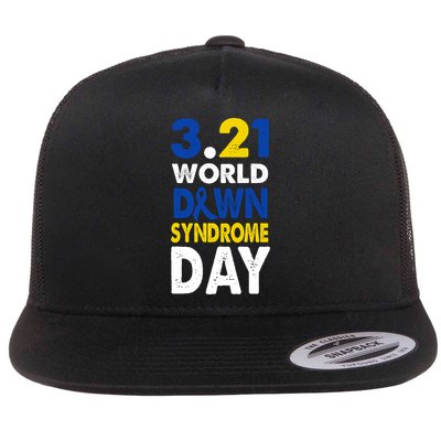 World Down Syndrome March 21st Awareness Flatbill Hat