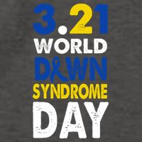 World Down Syndrome March 21st Awareness Vector Backpack