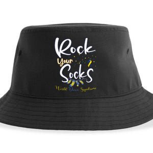 World Down Syndrome Day Rock Your Socks Awareness Sustainable Bucket Hat