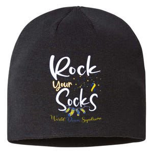 World Down Syndrome Day Rock Your Socks Awareness Sustainable Beanie