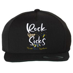 World Down Syndrome Day Rock Your Socks Awareness Wool Snapback Cap