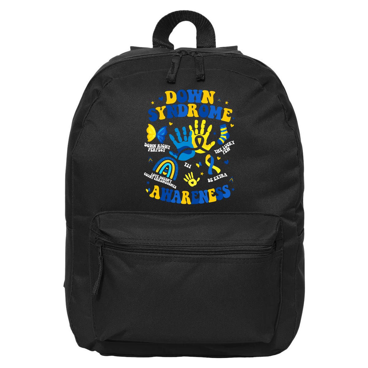 World Down Syndrome Day 321 Awareness Support 16 in Basic Backpack