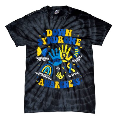World Down Syndrome Day 321 Awareness Support Tie-Dye T-Shirt