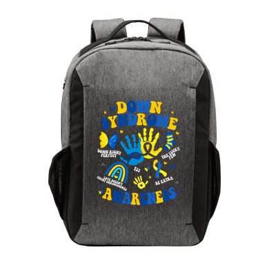 World Down Syndrome Day 321 Awareness Support Vector Backpack