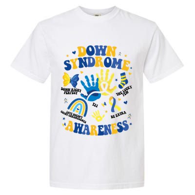 World Down Syndrome Day 321 Awareness Support Garment-Dyed Heavyweight T-Shirt