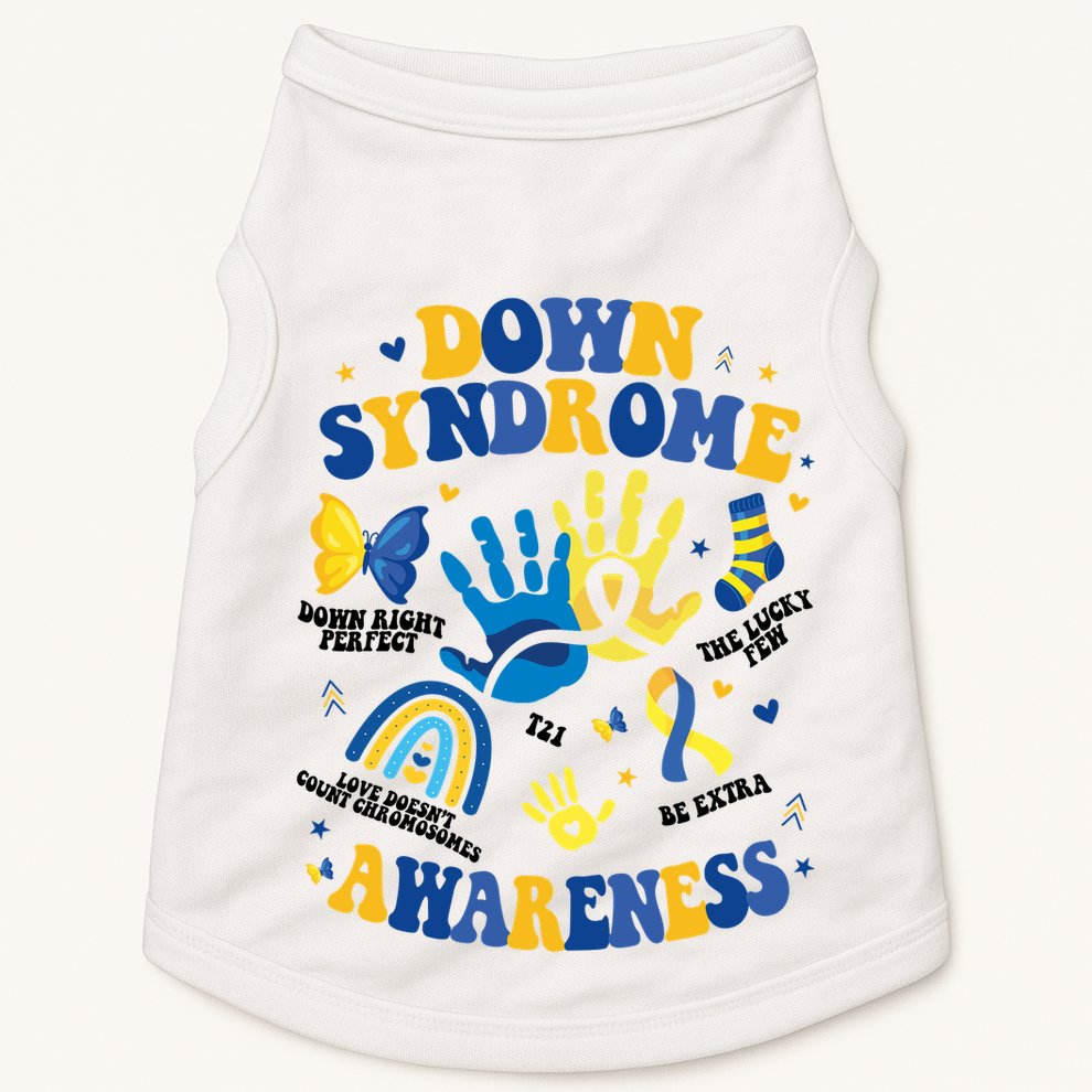 World Down Syndrome Day 321 Awareness Support Doggie Tank