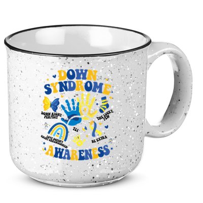 World Down Syndrome Day 321 Awareness Support 15oz Campfire Ceramic Mug