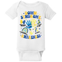 World Down Syndrome Day 321 Awareness Support Baby Bodysuit