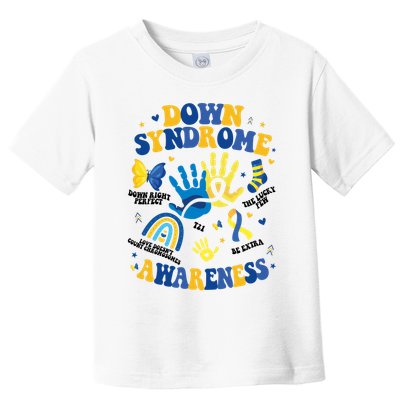 World Down Syndrome Day 321 Awareness Support Toddler T-Shirt