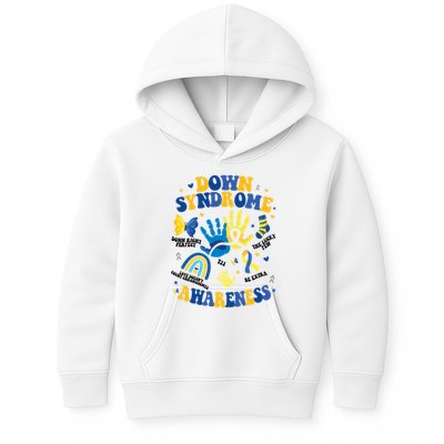 World Down Syndrome Day 321 Awareness Support Kids Hoodie