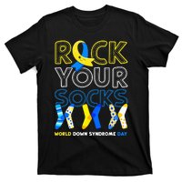 World Down Syndrome Day Rock Your Socks Awareness T-Shirt