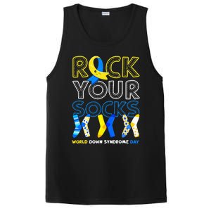 World Down Syndrome Day Rock Your Socks Awareness PosiCharge Competitor Tank