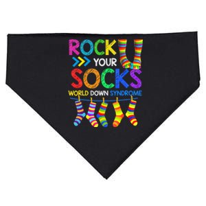 World Down Syndrome Day Rock Your Socks Awareness USA-Made Doggie Bandana