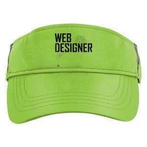 Web Designer Spider Web Adult Drive Performance Visor