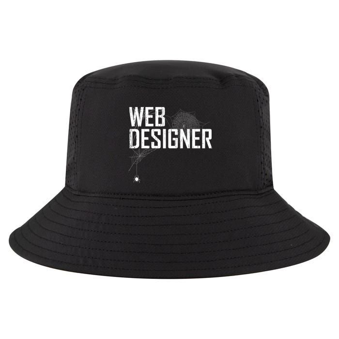 Web Designer Spider Web Cool Comfort Performance Bucket Hat