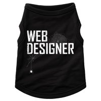 Web Designer Spider Web Doggie Tank