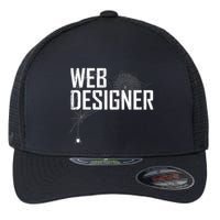 Web Designer Spider Web Flexfit Unipanel Trucker Cap