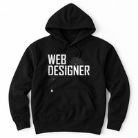 Web Designer Spider Web Hoodie
