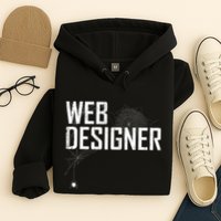 Web Designer Spider Web Hoodie