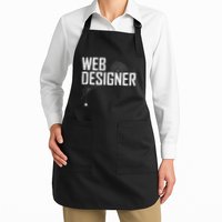 Web Designer Spider Web Apron