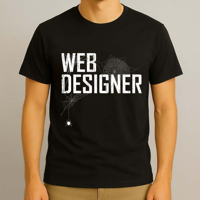 Web Designer Spider Web T-Shirt