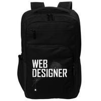 Web Designer Spider Web Impact Tech Backpack
