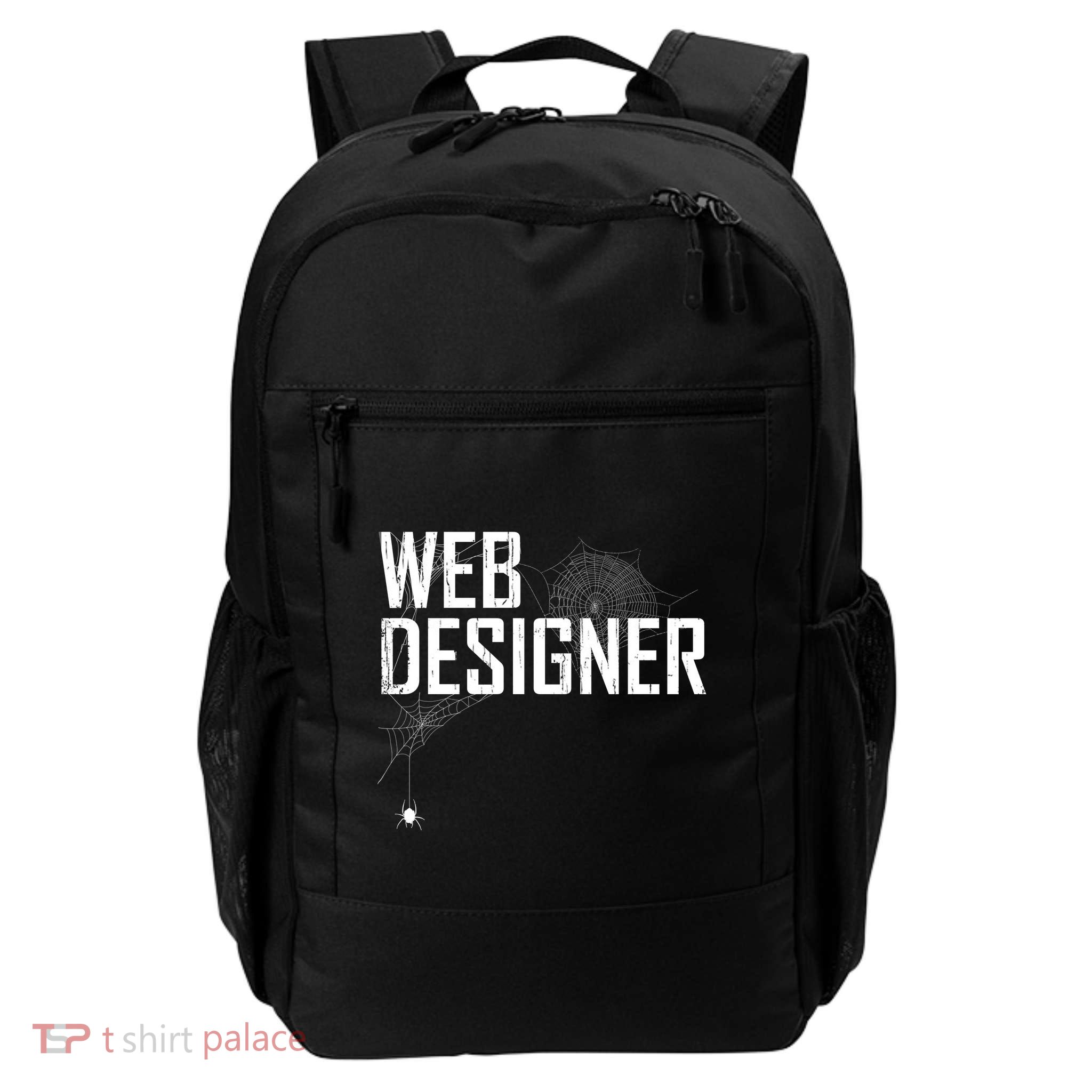 Web Designer Spider Web Daily Commute Backpack