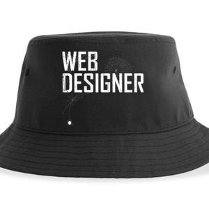 Web Designer Spider Web Sustainable Bucket Hat