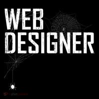 Web Designer Spider Web Button