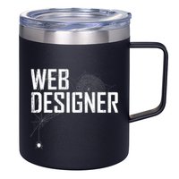 Web Designer Spider Web 12oz Stainless Steel Coffee Mug
