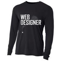 Web Designer Spider Web Cooling Performance Long Sleeve Crew