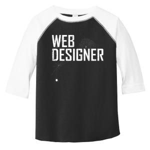 Web Designer Spider Web Toddler Fine Jersey T-Shirt