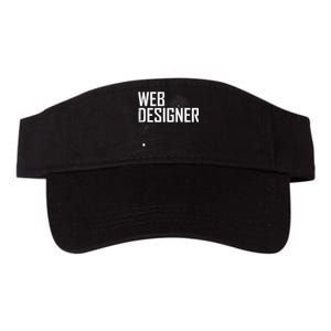 Web Designer Spider Web Valucap Bio-Washed Visor