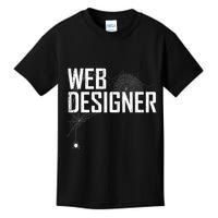 Web Designer Spider Web Kids T-Shirt