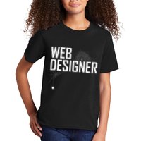 Web Designer Spider Web Kids T-Shirt