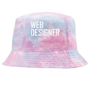 Web Designer Spider Web Tie-Dyed Bucket Hat