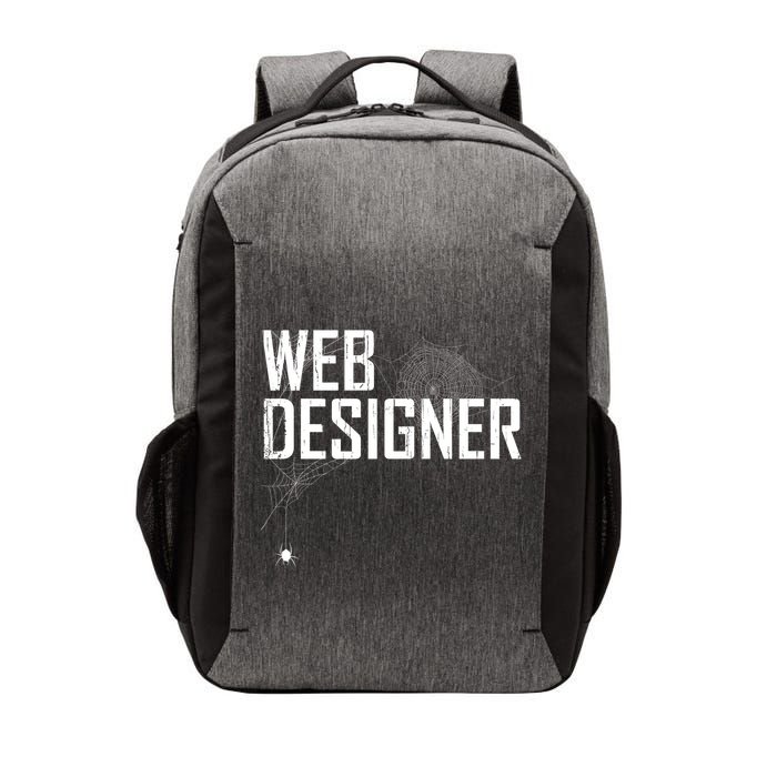 Web Designer Spider Web Vector Backpack