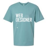 Web Designer Spider Web Sueded Cloud Jersey T-Shirt