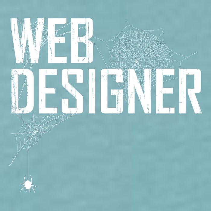 Web Designer Spider Web Sueded Cloud Jersey T-Shirt