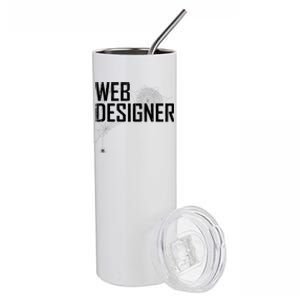 Web Designer Spider Web Stainless Steel Tumbler