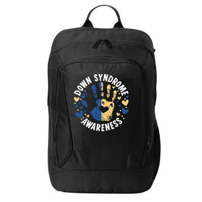 World Down Syndrome Day Down Syndrome Awareness City Backpack
