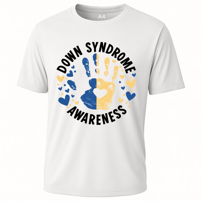 World Down Syndrome Day Down Syndrome Awareness Cooling Performance Crew T-Shirt