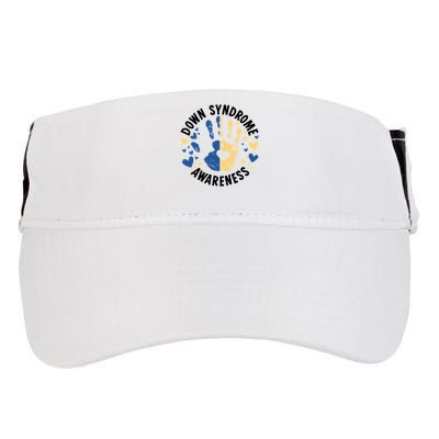 World Down Syndrome Day Down Syndrome Awareness Adult Drive Performance Visor