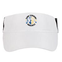 World Down Syndrome Day Down Syndrome Awareness Adult Drive Performance Visor