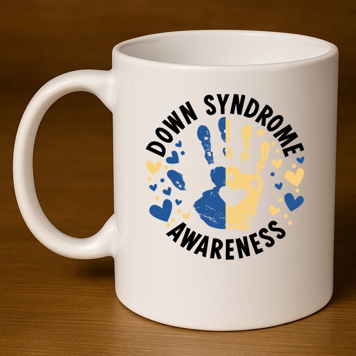 World Down Syndrome Day Down Syndrome Awareness 11oz C Handle Ceramic Mug